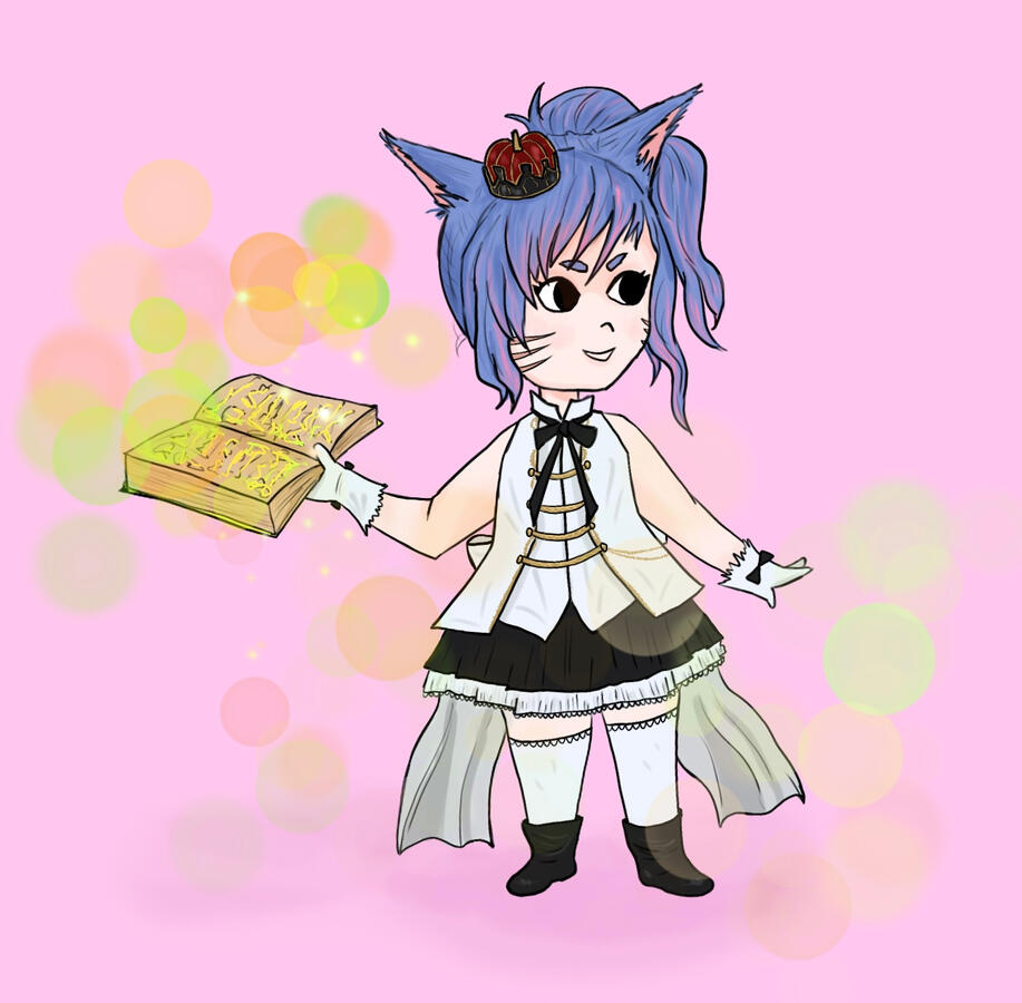 Freya - FFXIV character chibi